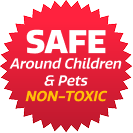 Safe Badge - Non-Toxic Around Children & Pets